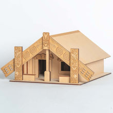 Load image into Gallery viewer, Whare Tauira 3D Puzzle, Large One Window